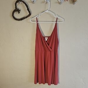Mossimo Supply Co. Rust Mini Dress